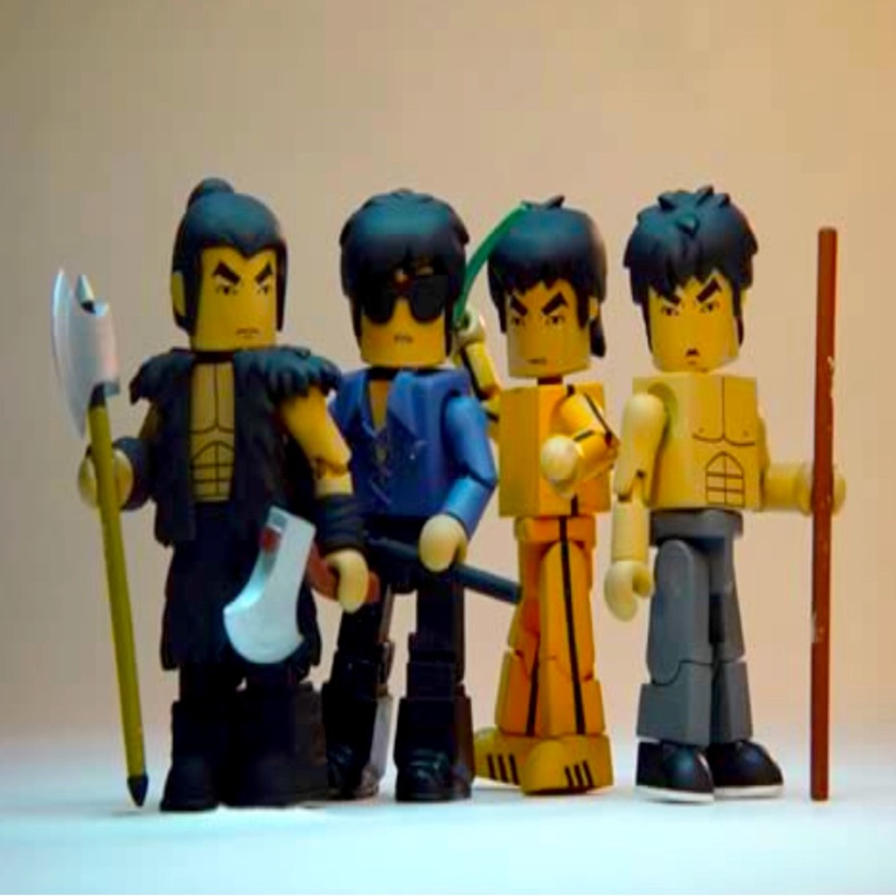 Bruce lee mini mates Hong Kong dragon and immortal dragon